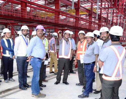 Inspects Metro Corridor Emphasizes On Early Completion Of Depot Work
