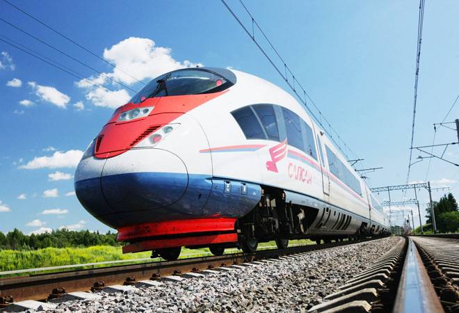 High Speed Bullet Train Project in India