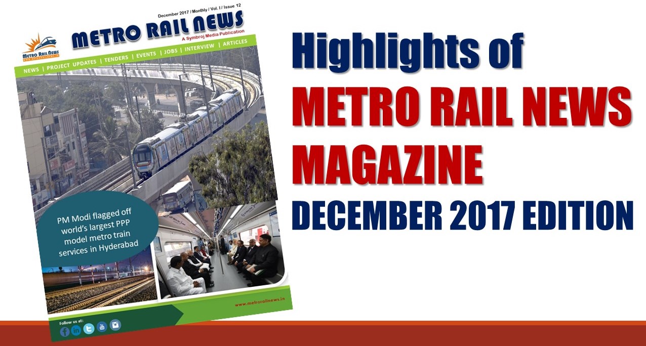 Metro Rail News Magazine December 2017 Edition