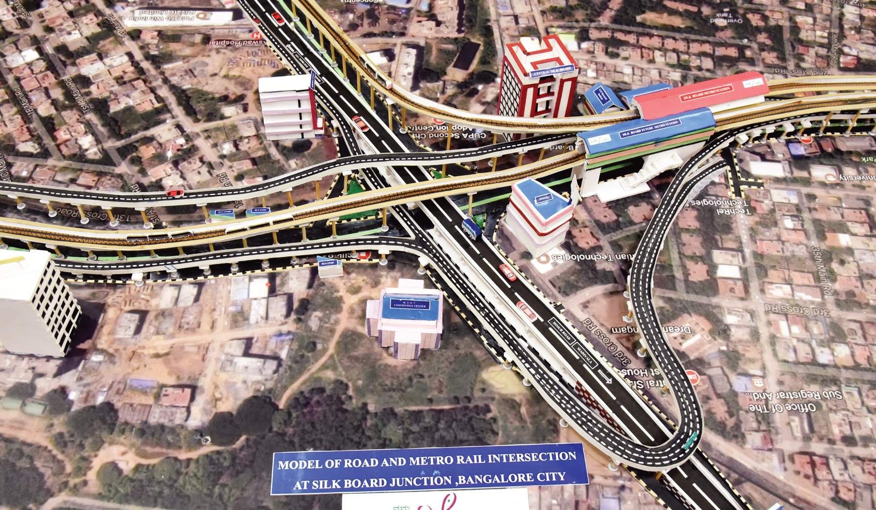 Proposed Silk Board-K.R. Puram (ORR) line of Namma Metro
