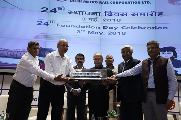 Delhi Metro Celebrates its 24th Foundation Day