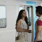Couple in Delhi Metro