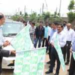 Electric Car Inauguration by Hyderabad Metro