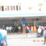 Unreserved ticket counter at Front