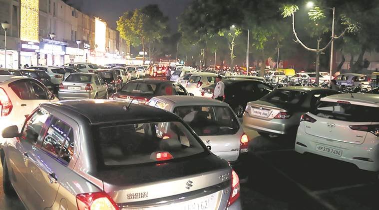 traffic in Chandigarh
