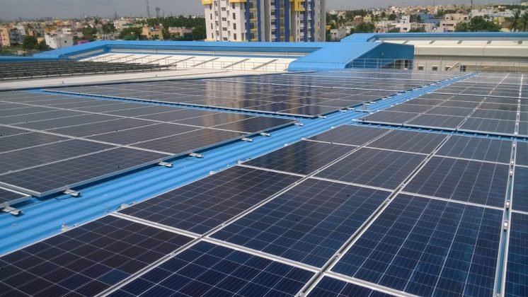 Chennai Metro has commissioned solar power panels in two