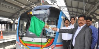 Hyderabad: Metro begins trials on Ameerpet-Hitec City