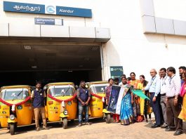 Chennai Metro Rail Limited to launch electric auto feeder service today