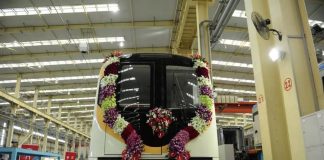 CRRC Manufactured and designed Nagpur Metro Train