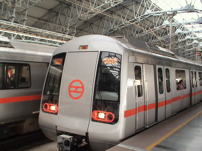 Delhi Metro’s Red Line Metro Coaches