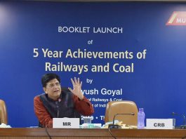Five Year Achievements & Initiatives of Ministries of Railways and Coal