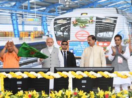PM Narendra Modi Flags Off Blue Line Extension of Delhi Metro