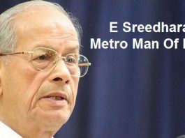 Metro Man’ Sreedharan appointed principal advisor for transit projects in JK