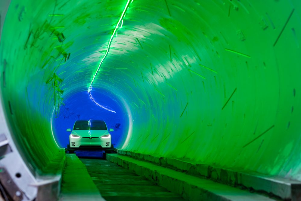 Boring tunnel