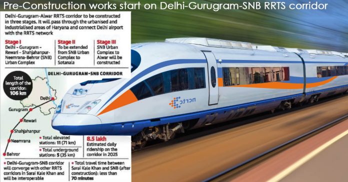 Delhi-Gurugram-SNB RRTS corridor