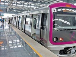 BMRCL has reduced the frequency of metro trains due to tonight curfew imposed by State Government