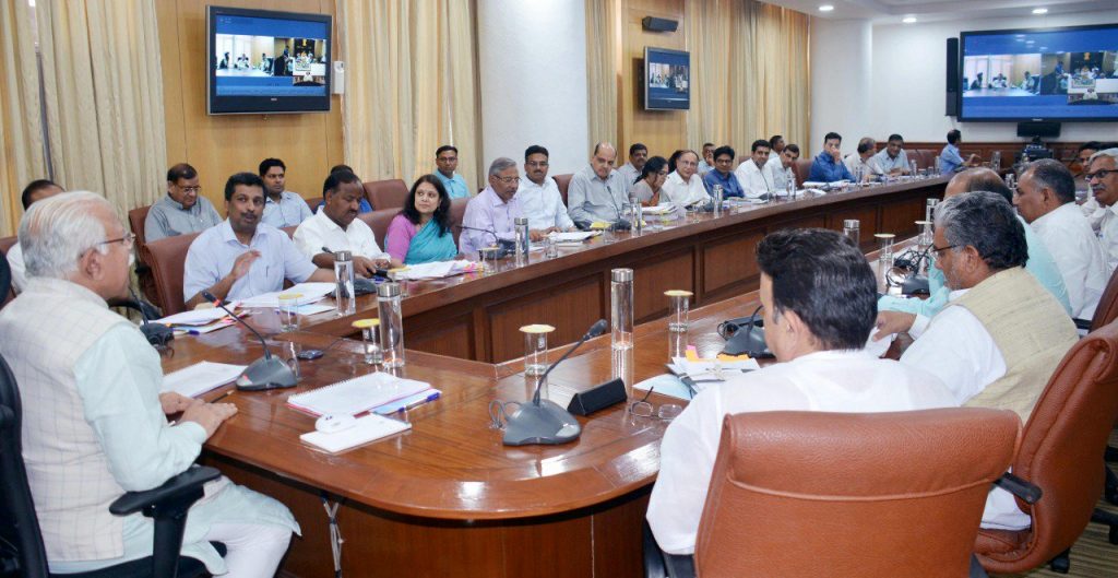 4th meeting of Gurugram Metropolitan Development Authority in Chandigarh.  The Detailed Project Report for metro rail connectivity from HUDA City Centre to Cyber City Rapid Metro, Gurugram was approved.