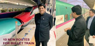 10 New Routes for Bullet Train Project