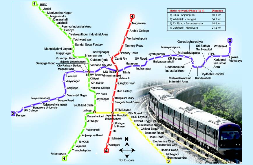 Namma Metro Phase 3 To Be Completed By 2024:BMRCL - Metro Rail News