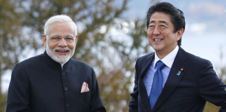 Prime Minister Narendra Modi and Japan Prime Minister Shinzo Abe
