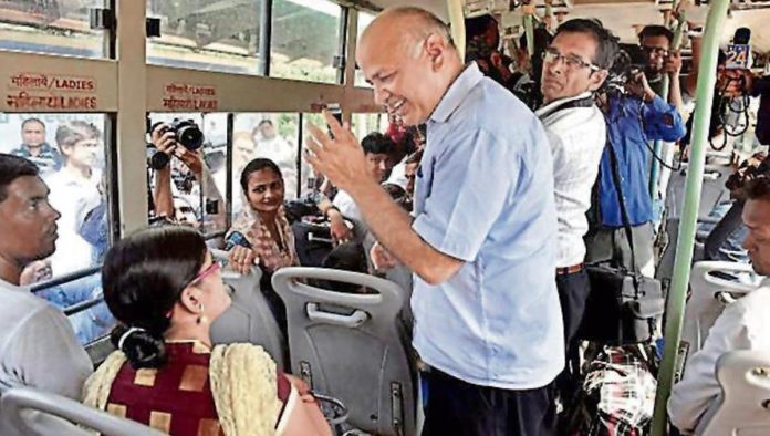 Cabinet note finalised on free bus ride for women in Delhi