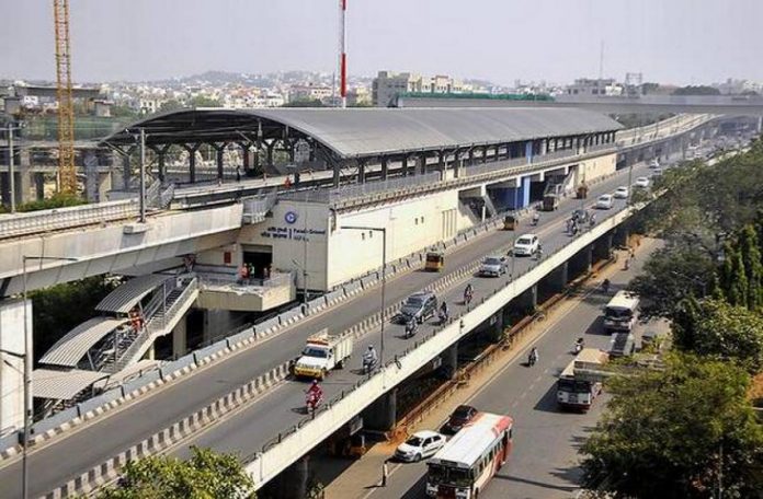 Hyderabad metro on tricky track, running on losses