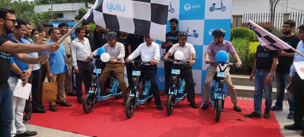 Launch of operation of Yulu bike
