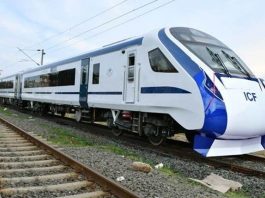 The much-awaited Vande Bharat Express plying from Delhi to Katra is due to start in October