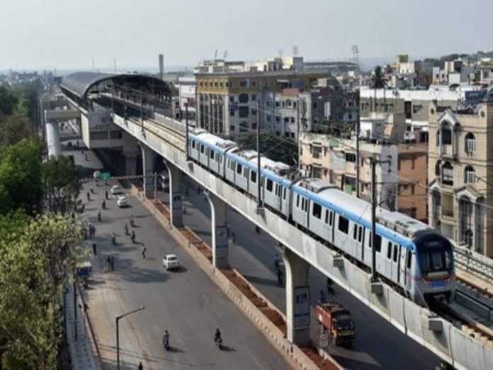 Due to technical snag Hyderabad metro services disrupted for an hour