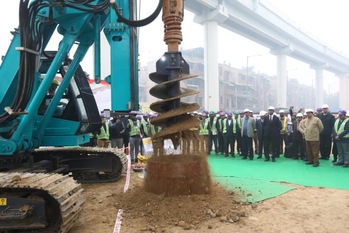 Delhi Metro Phase 4 Construction Commencement