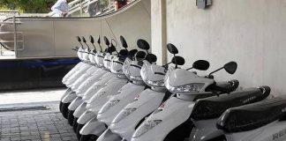 Electric scooters service launched by Chennai Metro Rail