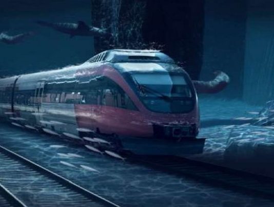 India's first underwater metro train project