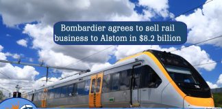 Bombardier agrees to sell rail business to Alstom in $8.2 billion
