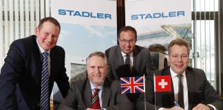 Nexus and Stadler officially sign the contract for a new Metro train fleet