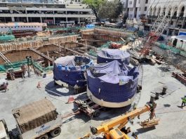 Two TBMs for Bangalore Metro Phase 2 delivered by CRCHI