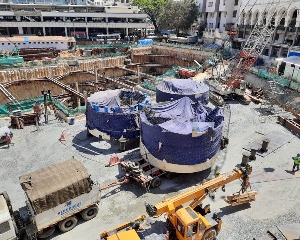 Two TBMs for Bangalore Metro Phase 2 delivered by CRCHI