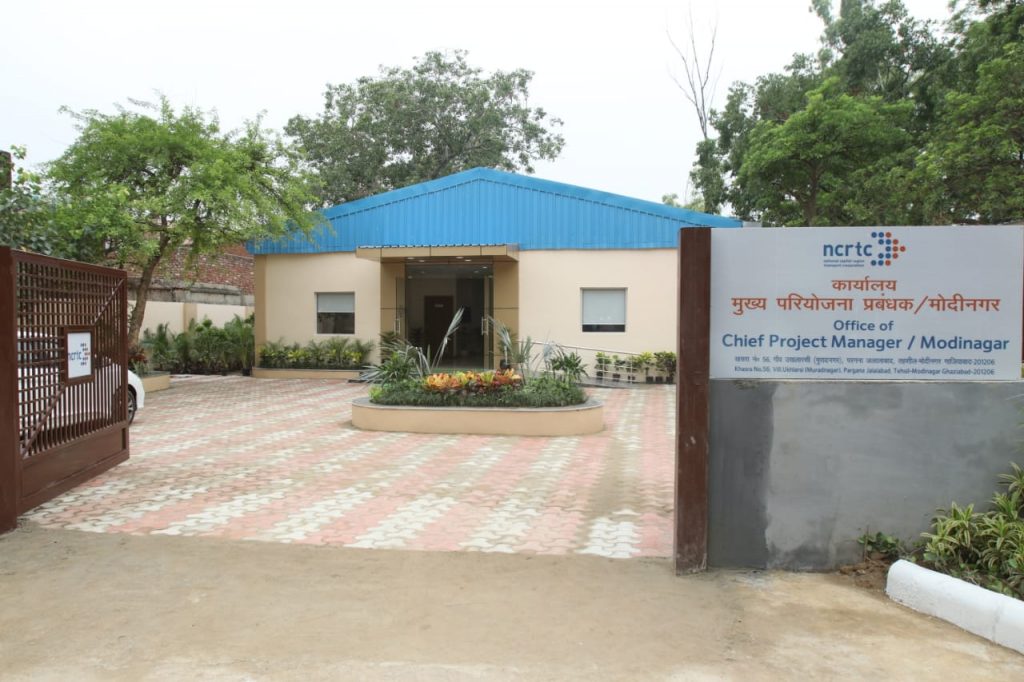 NCRTC Site office at Modinagar, Ghaziabad