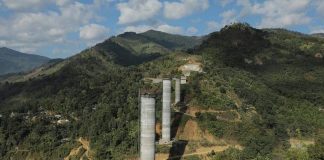 Indian Railways constructing world's tallest pier bridge in Manipur.