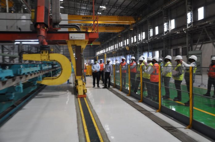 Production begin for Kanpur Metro Coaches