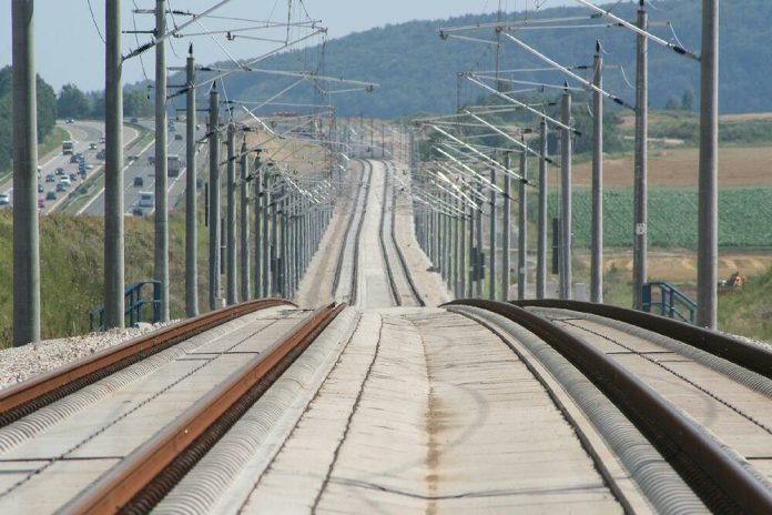 Single Line Railway track Single Line Railway track