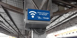 Free WiFi at Railway Station
