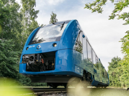 Hydrogen Powered train: Alstom Coradia iLint