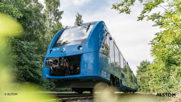 Hydrogen Powered train: Alstom Coradia iLint