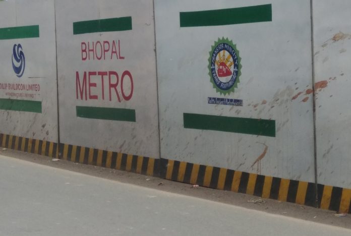Bhopal Metro Construction