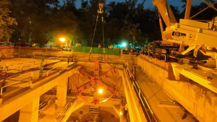 Delhi Metro Phase IV Underground Construction