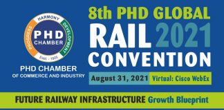 8th PHD Global Rail Convention to be held on Aug 31