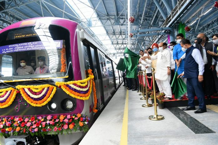 The fare for travelling from Baiyappanahalli to Kengeri would be Rs. 56 and Kengeri to Silk Institute, which is the longest stretch, would be Rs. 60. (BMRCL)