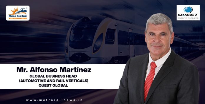 QuEST Global appoints Alfonso Martínez as Global Business Head for its Automotive and Rail Verticals