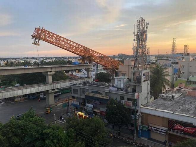 Major incident reported at the Bengaluru Metro; Workers escape by a whisker