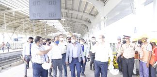 CMRS (Commissioner of Metro Rail Safety) Inspection of Pune Metro for PCMC to Phugewadi Section